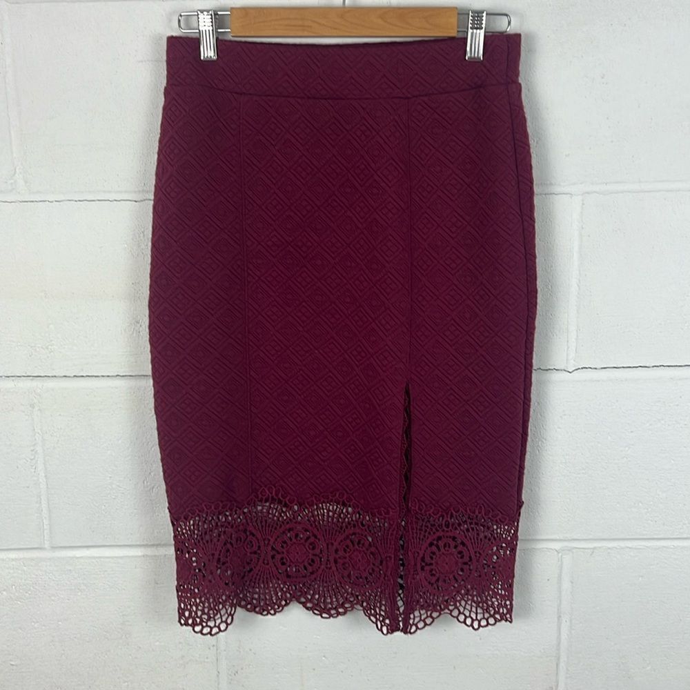 Free People story teller pencil skirt